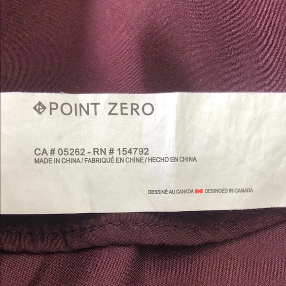 Women's Ruffle-Neck Long Sleeve Blouse – Women’s M – Rich Burgundy - Picture 13 of 13